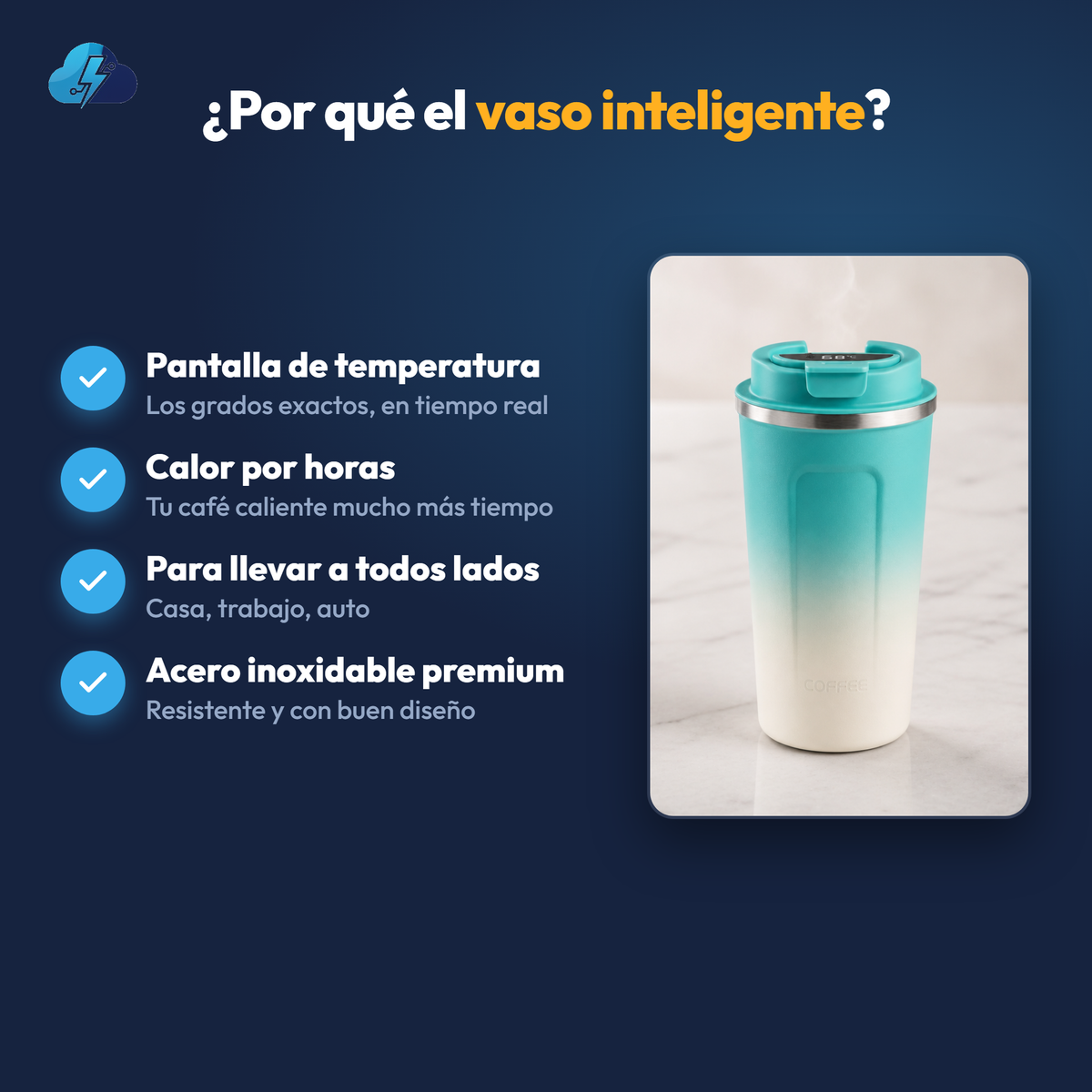 Beneficios del vaso inteligente